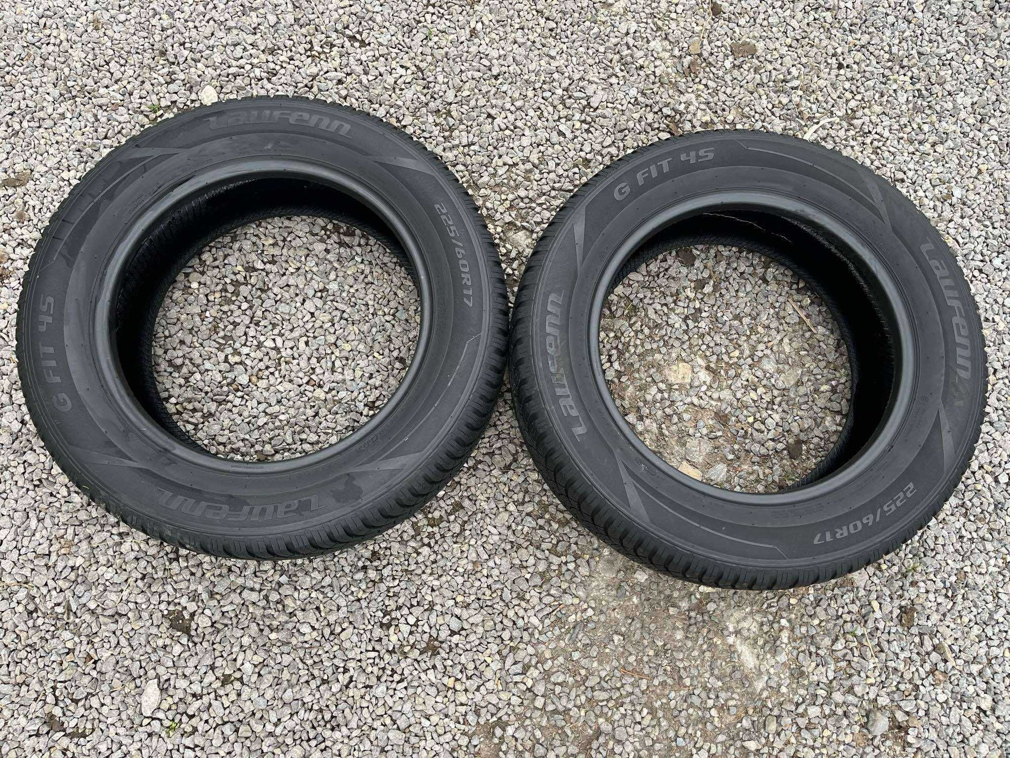 Opony 225/60R17 Laufenn G Fit 4S Wielosezon 2sztuki  6,22mm bieżnika