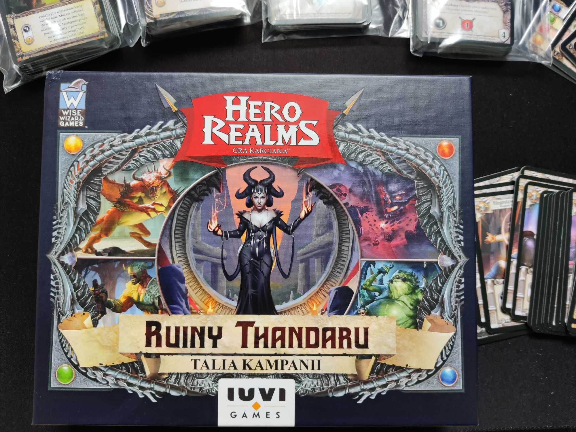 Hero Realms dodatki - Ruiny Thandaru + Zaginiona osada