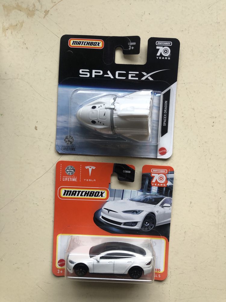 Matchbox Space X Tesla S