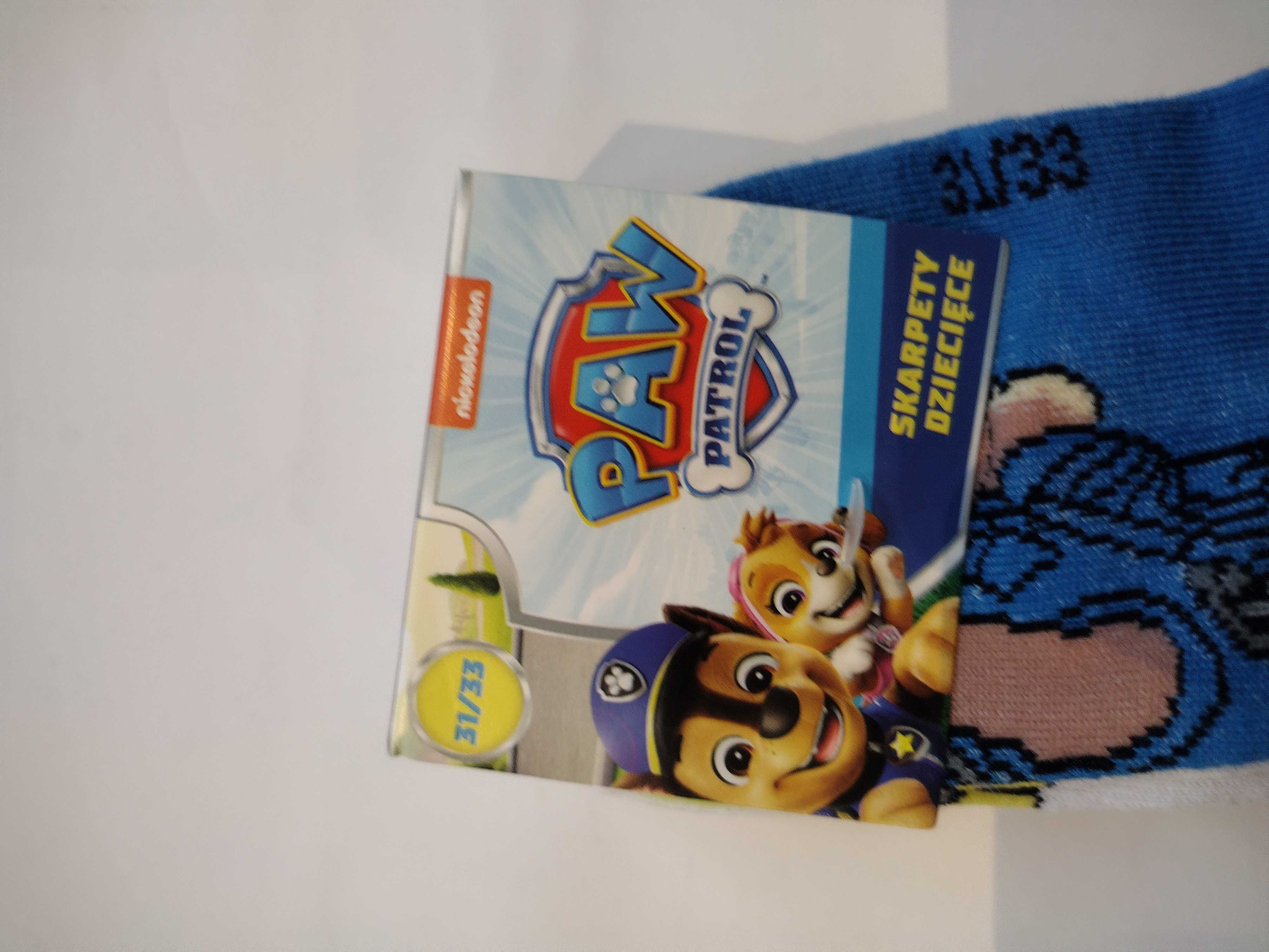 5 pack skarpetek 31-33 chase psi patrol Paw patrol dla chłopaka