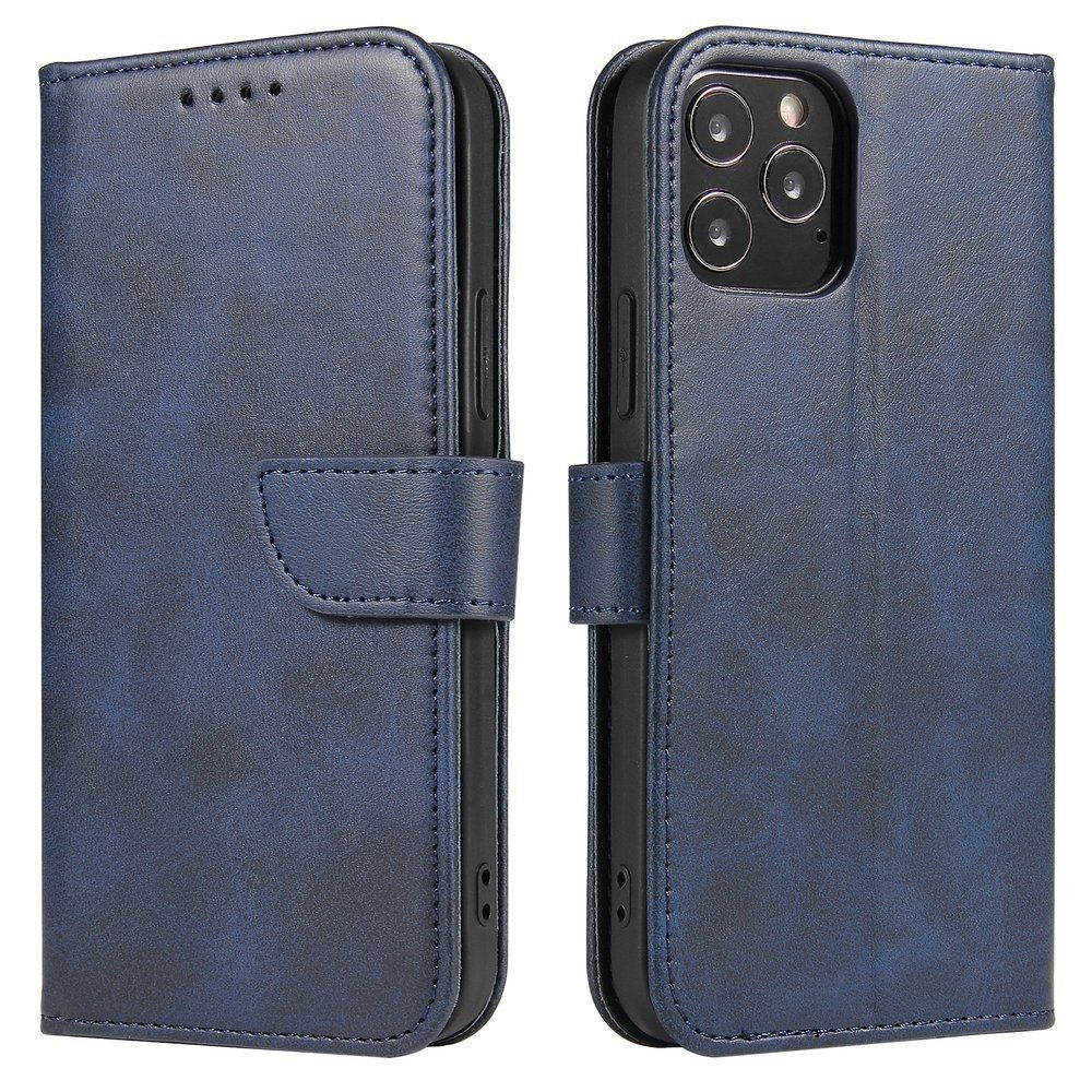 Futerał Etui Portfel Z Klapką Do Iphone 12 Pro / Iphone 12 Niebieski