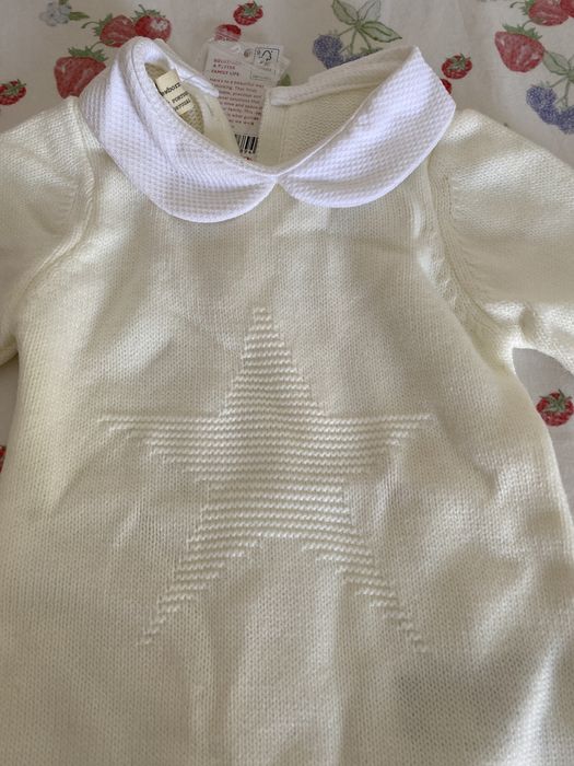 Body de malha 1/3 meses