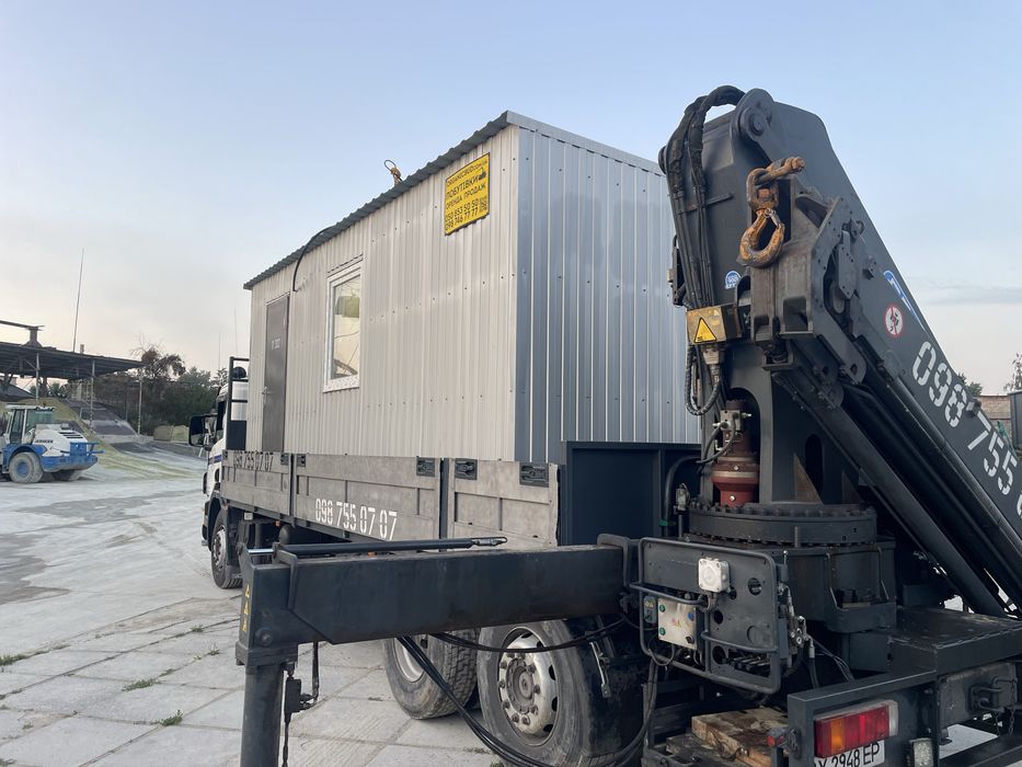 Кран-маніпулятор Брюховичі, Доставка, монтаж, перевезення 10т