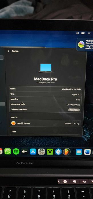 MacBook pro 13 m2 512gb