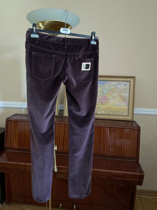 Бархатные брюки Dolce&Gabbana s-m оригинал