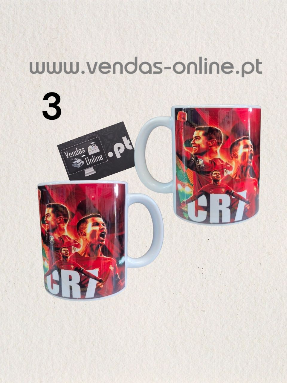 Canecas Cristiano Ronaldo CR7 Selecção Portuguesa