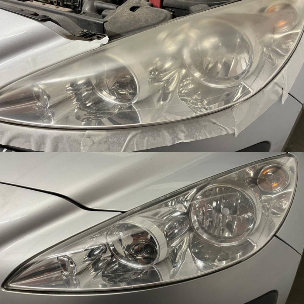 Polerowanie regeneracja reflektorów kloszy lamp dojazd gratis