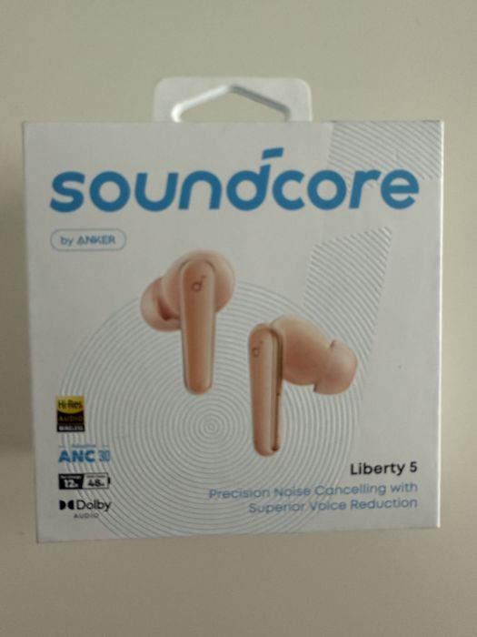 Навушники Soundcore liberty 5 pink