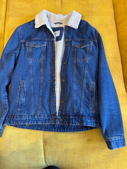 Куртка чоловіча брендова Pull and Bear джинсова