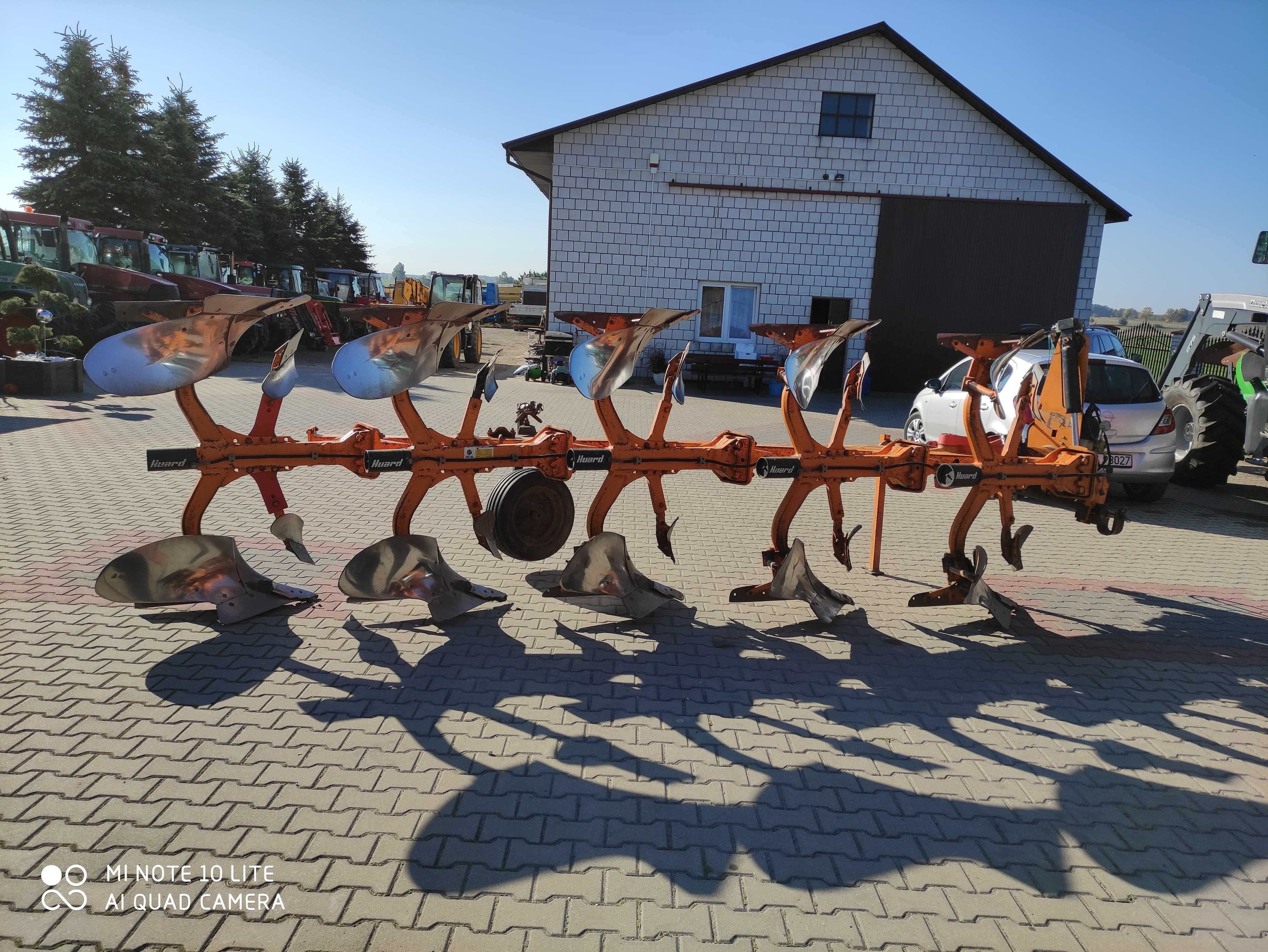 Pług 5 Huard Vari-Master 120 sprowadzony Vario Liniowanie kuhn