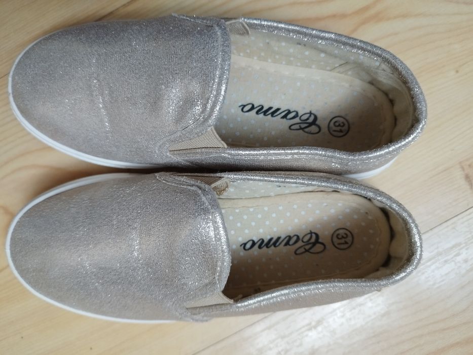 Camo złote tenisówki dziewczęce r.31