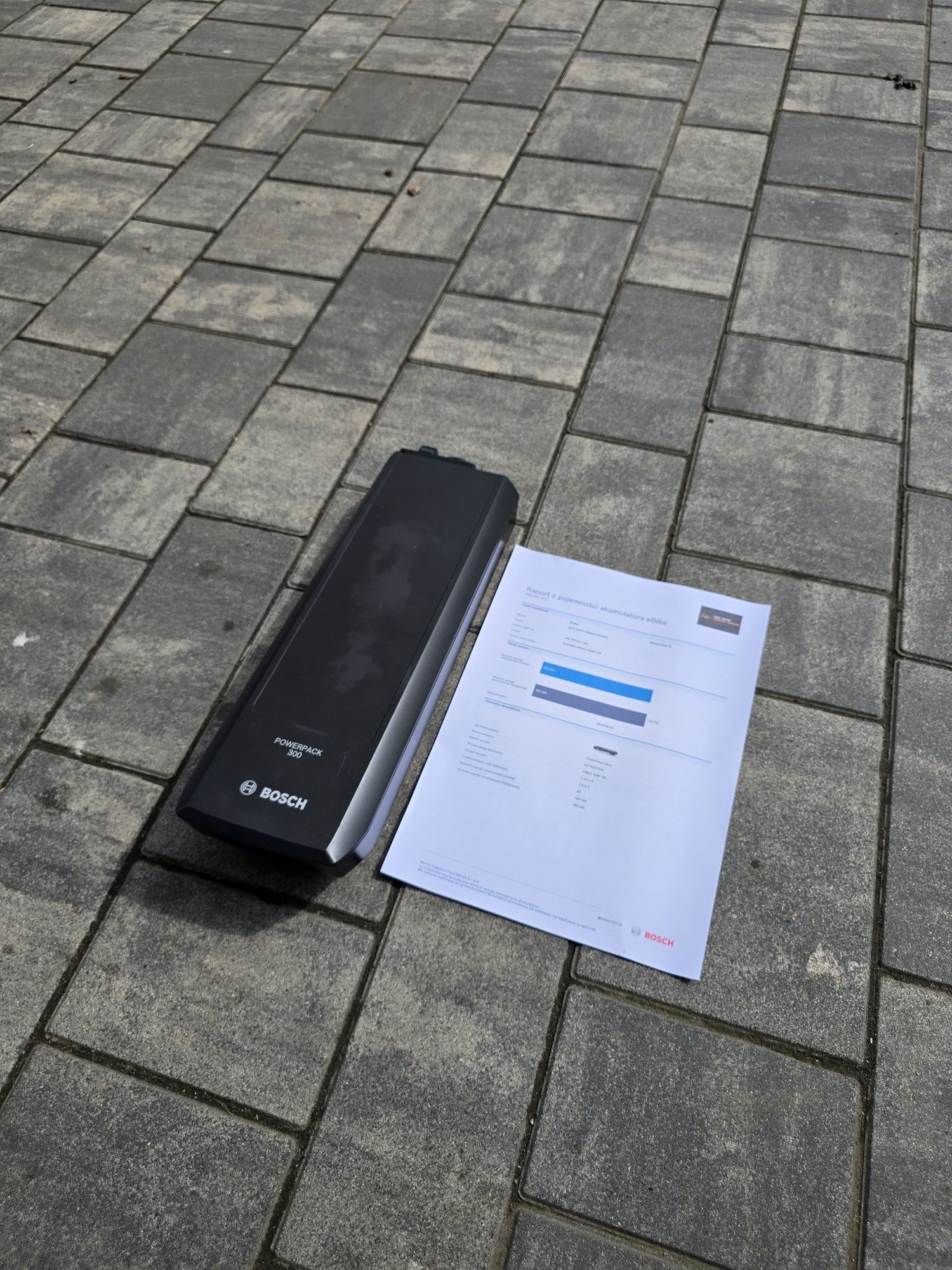 Bateria Akumulator BOSCH POWERPACK 300Wh na bagażnik 45 cykli 100% spr