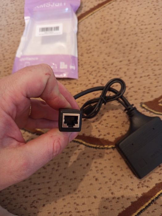 Switch sieciowy z zasilaniem USB