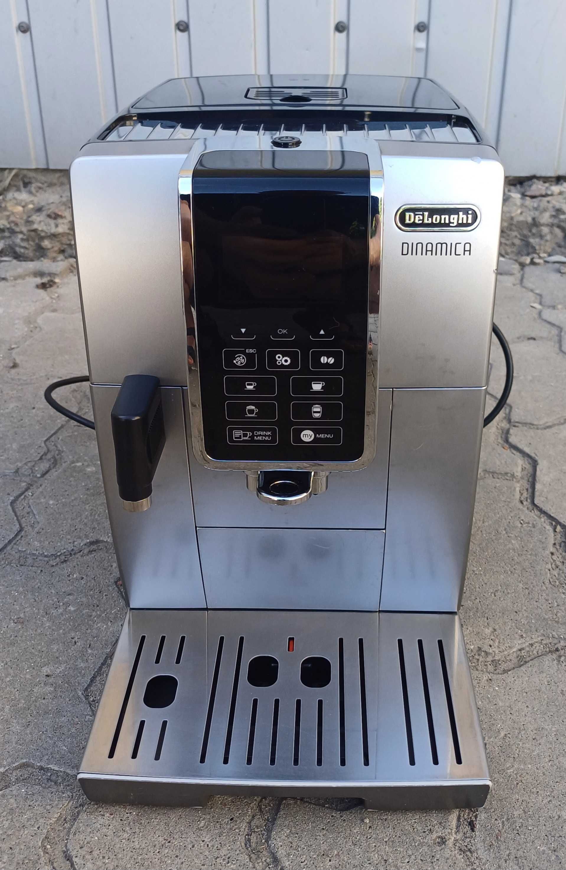 Кавомашина кавоварка DeLonghi ECAM 350.35 S Dinamica срібна б/в