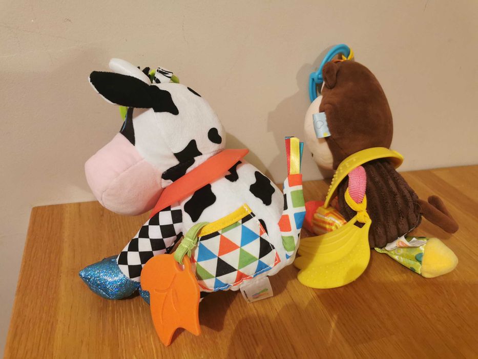 Zabawka interaktywna do wózka - małpka