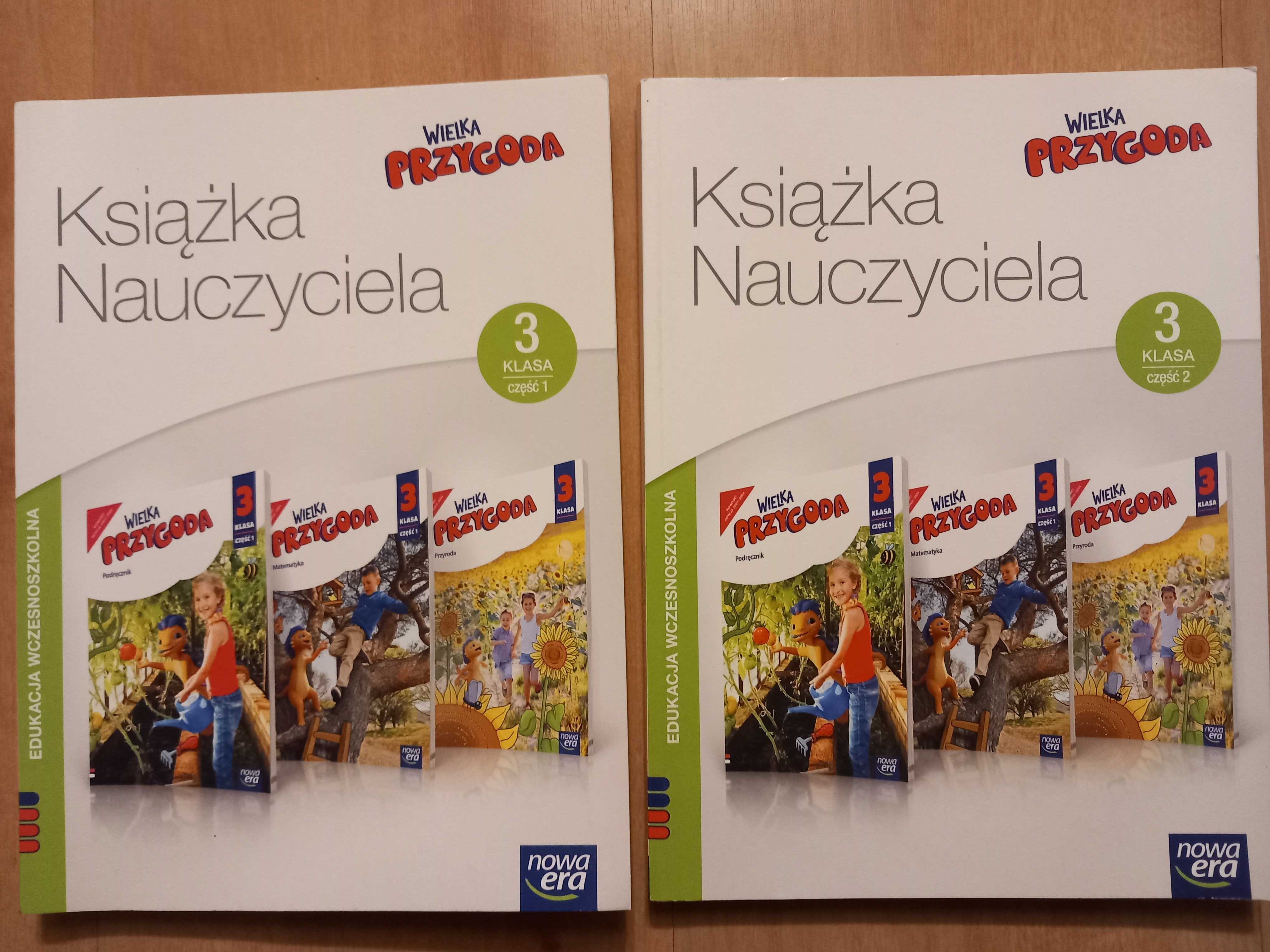 Wielka przygoda książka nauczyciela klasa 3  część 1,2