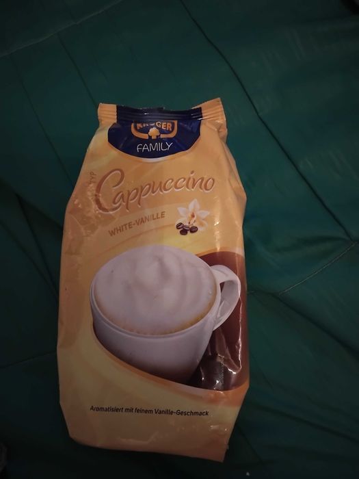 White - Wanille 500 g Cappuccino Kruger