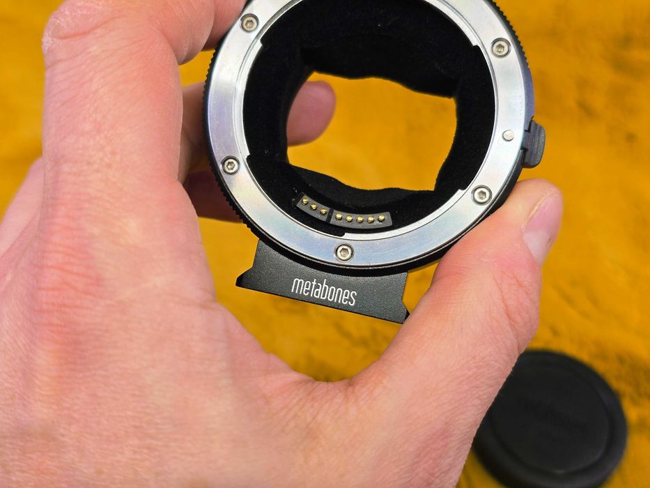 Адаптер Metabones EF - E-mount T mark IV остання прошивка V75 02.2025