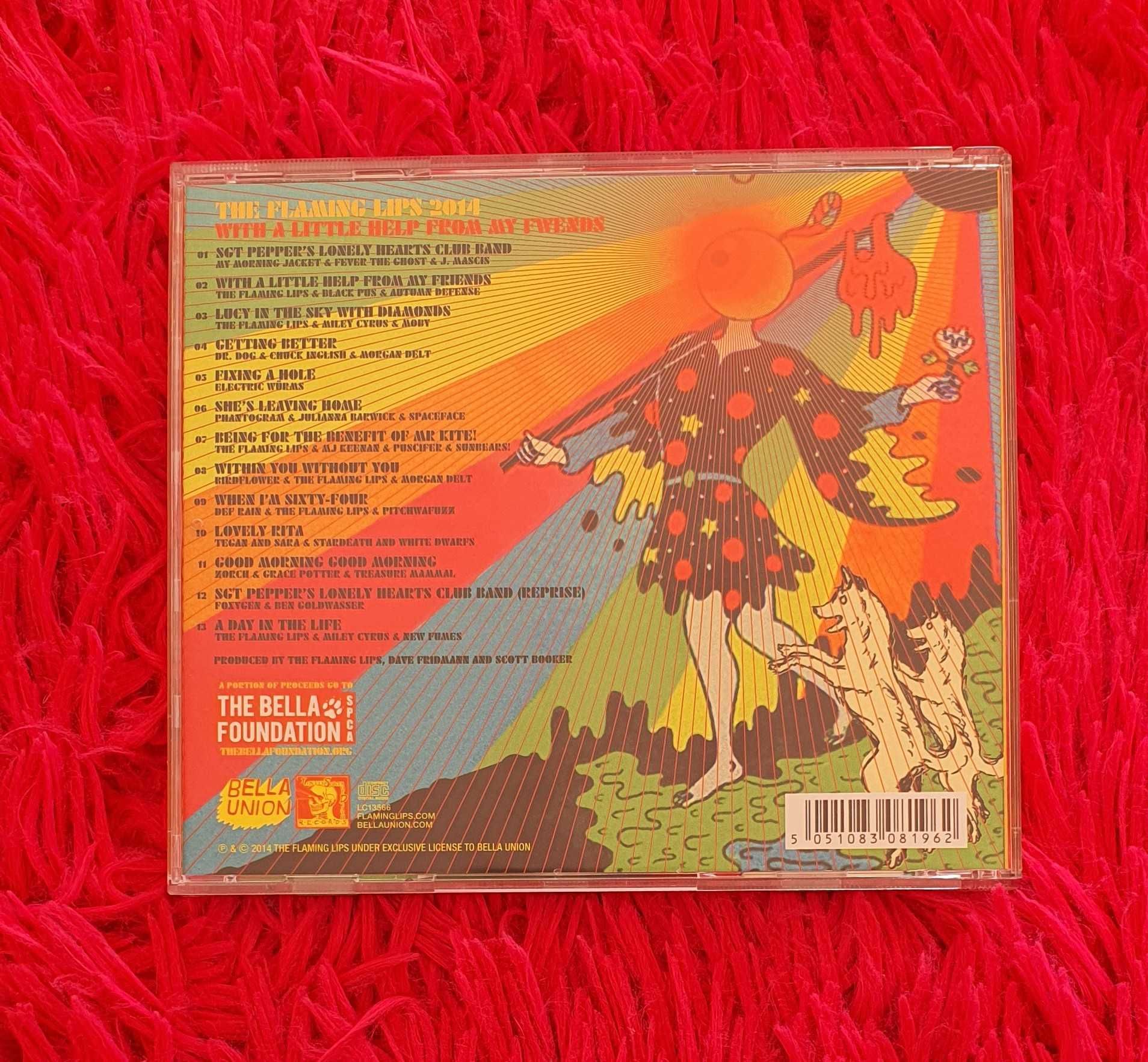 The Flaming Lips With a Little Help From My Fwends CD jewel case 2014