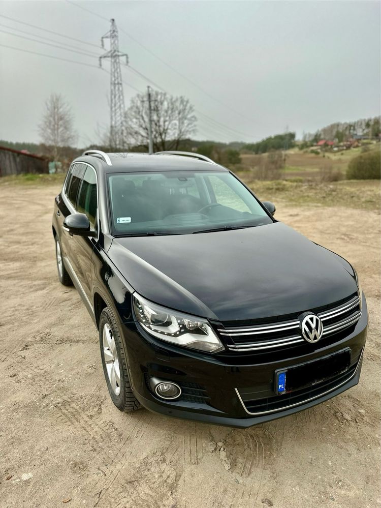 VW Tiguan 2,0 TDI sport 140km stan bdb jak nowy okazja tanio navi led