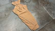 Elisabetta Franchi oryginalna sznurowana mini sukienka XS