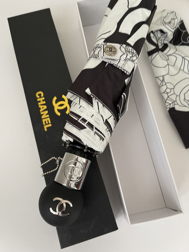 Зонт парасолька Chanel Шанель в подарунковій коробці