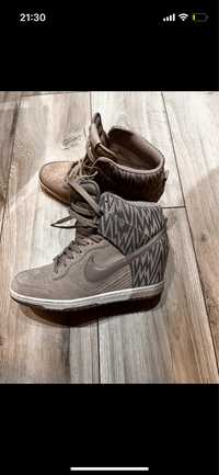 Buty nike dunk sky hi na koturnie Rozm 40,5