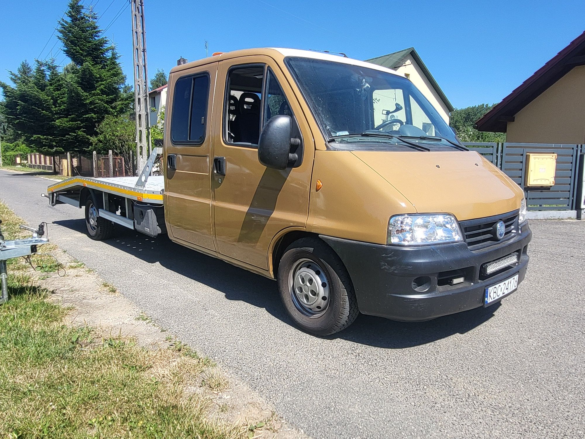 Autolaweta laweta Fiat ducato dubel 2.8 jtd 2006r 260 000km zamiana