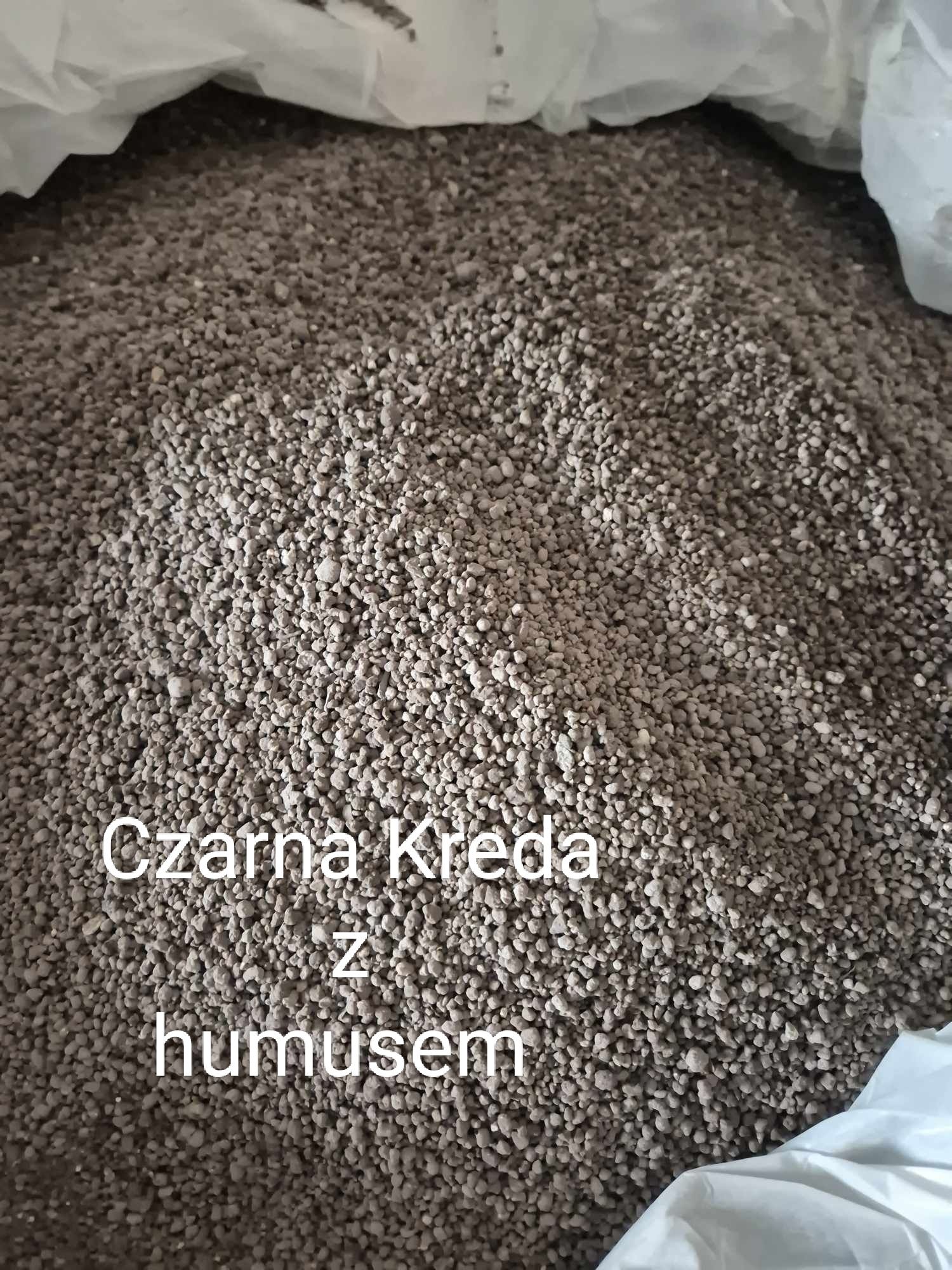 Wapno granulowane magnezowe kredowe Kreda czarna