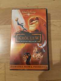 kaseta video VHS z bajkami - Krów Lew