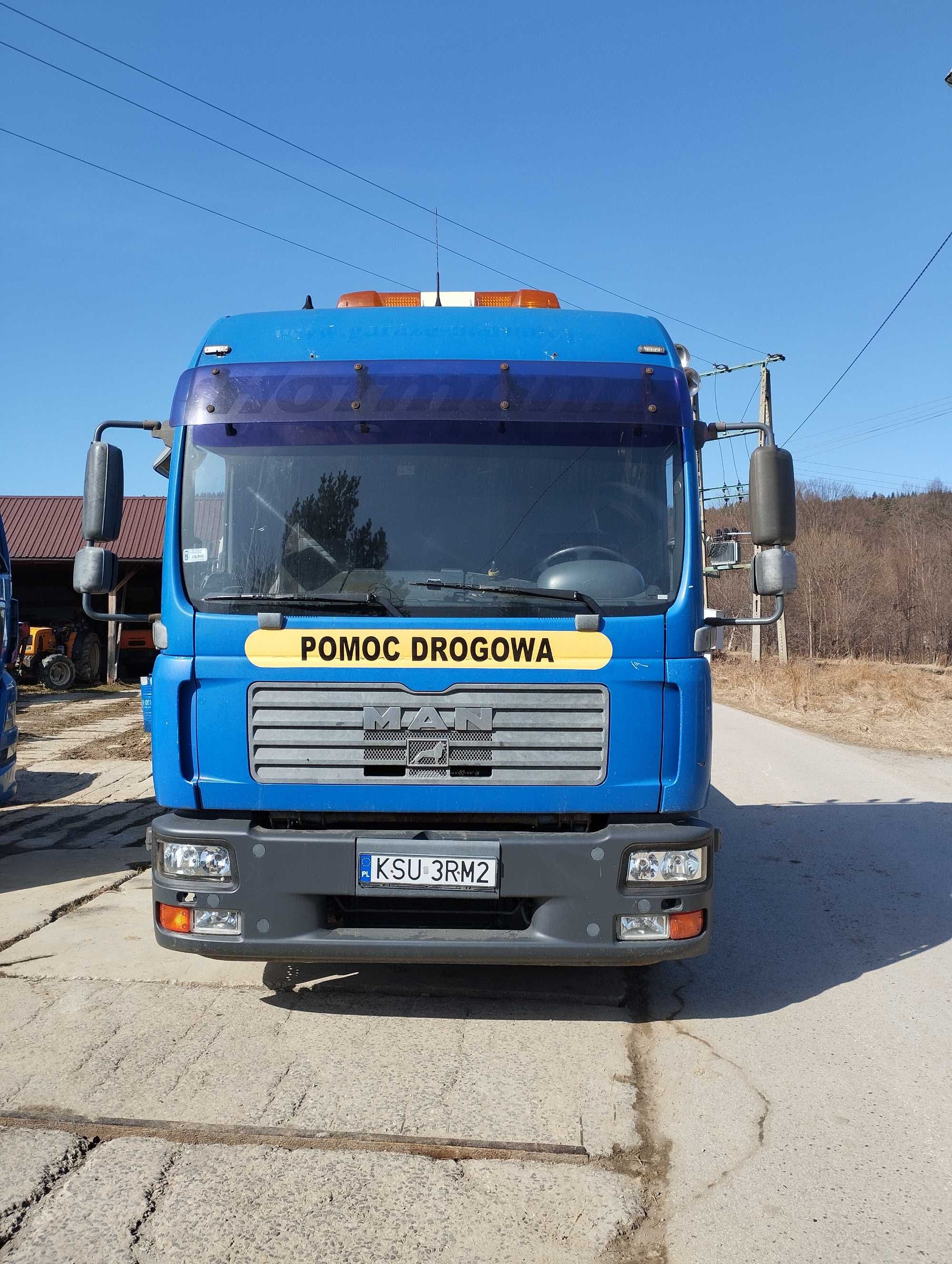 Pomoc Drogowa MAN TGL 12.240 Samochód Specjalny