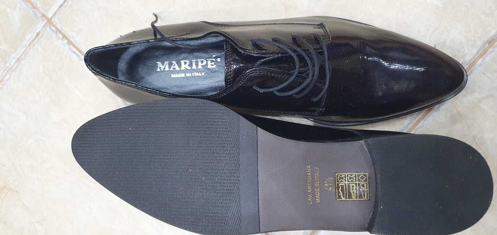 Мужские кожаные туфли  р. 41,5 Marco Piero, Ample, Pier One, MARIPE