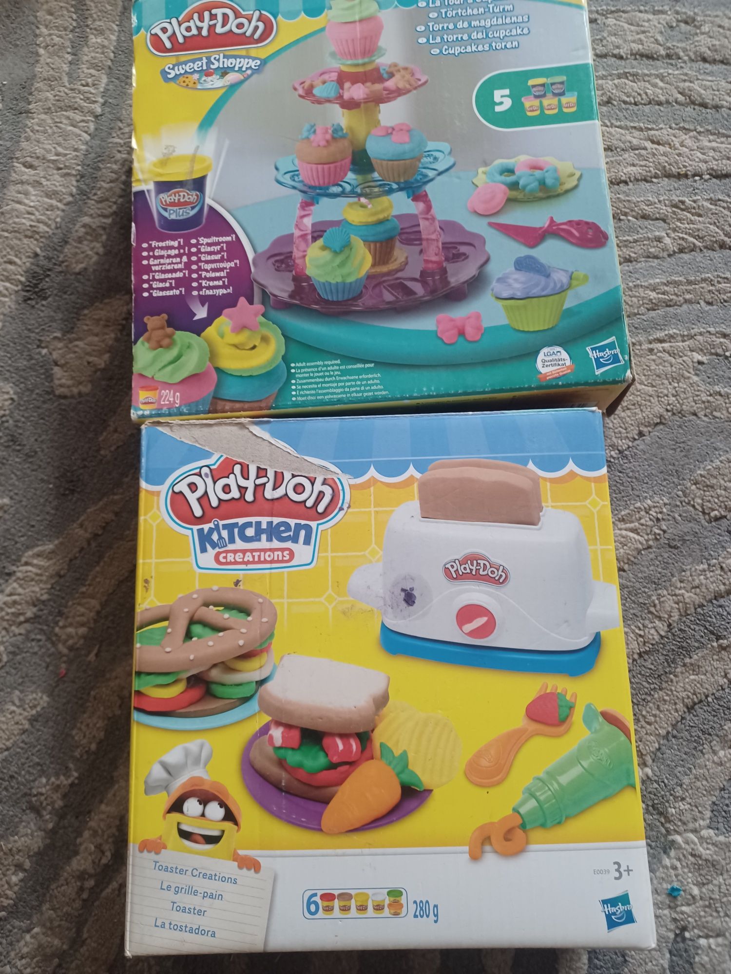 Duzy zestaw Play -doh ,5 kompletów