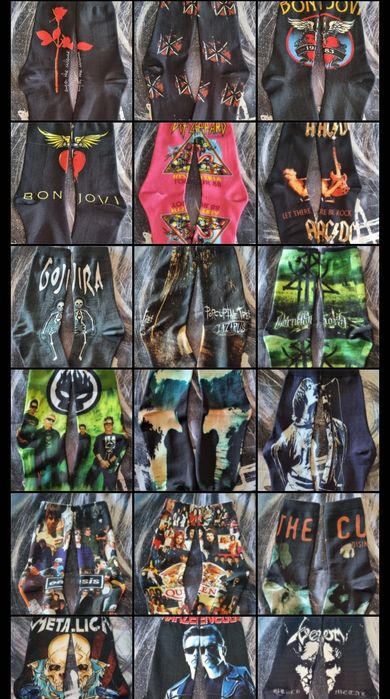 Meias de Bandas Rock Metal