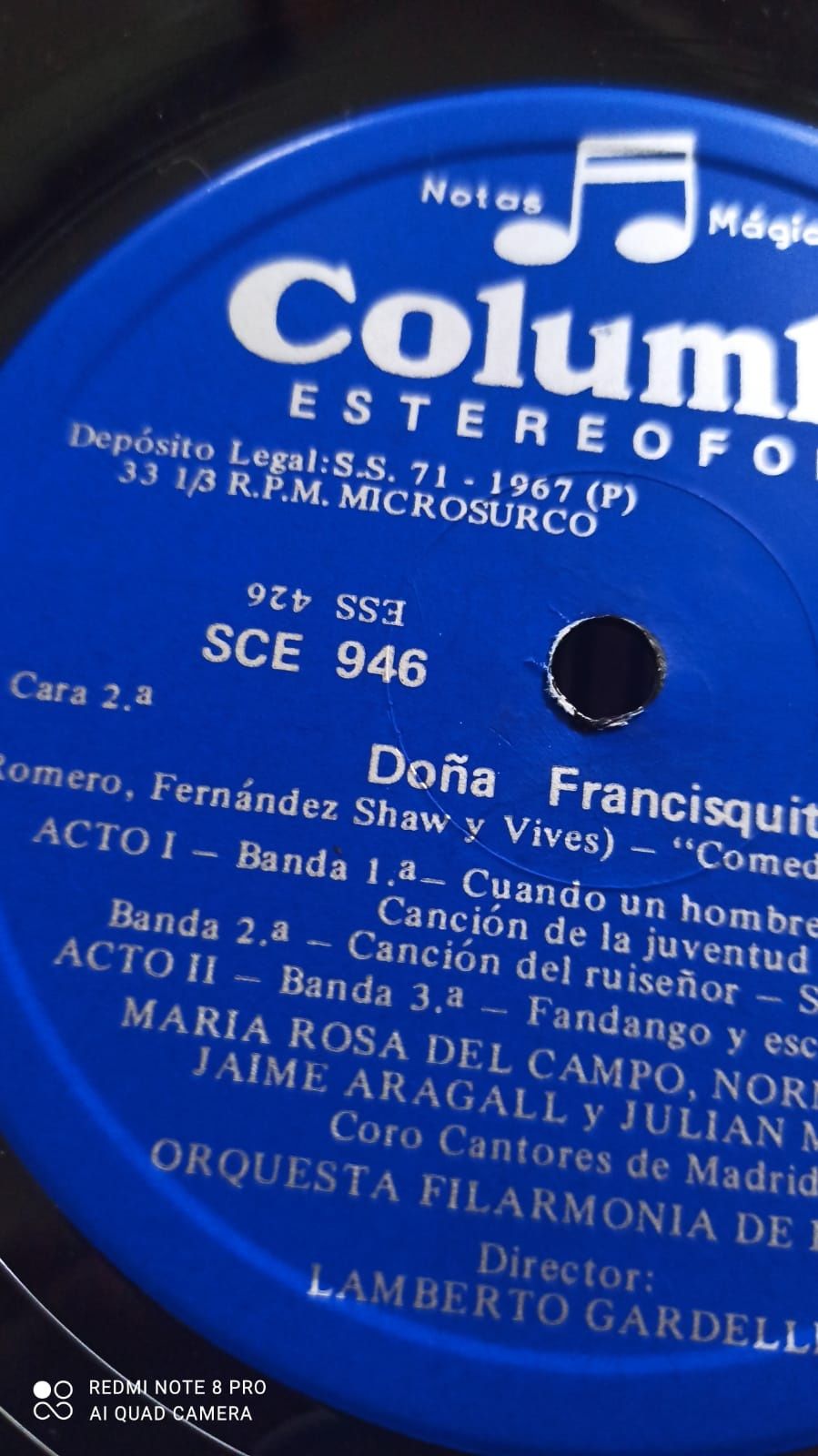 Виниловые пластинки.комплект.Испания 1967