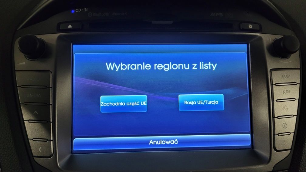 ŚWIEŻA Aktualizacja map 2023.11.05 HYUNDAI KIA IX35 i40 i30 SPORTAGE