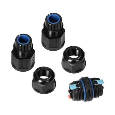 Konektor kablowy prosty IP68 2x4mm2 400V 20A szybk