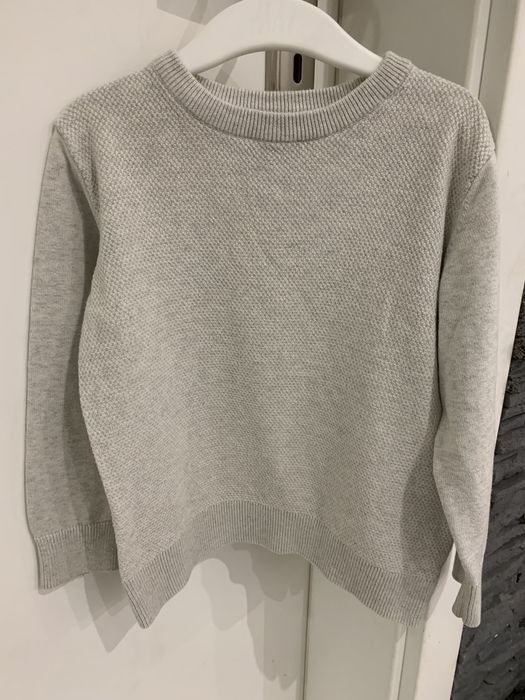 Sweter chłopięcy beżowy C&A rozm. 104 jak Nowy