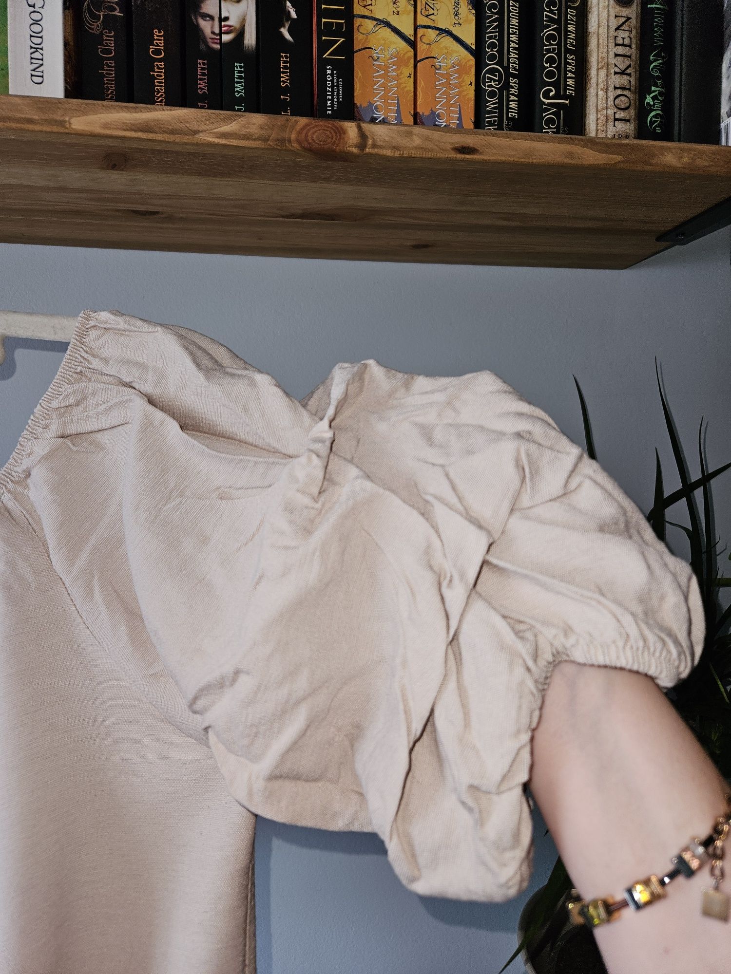 Luźna sukienka oversize wiskoza