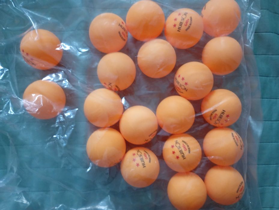Piłeczki piłki tenis stołowy 20sztuk trzy gwiazdki
