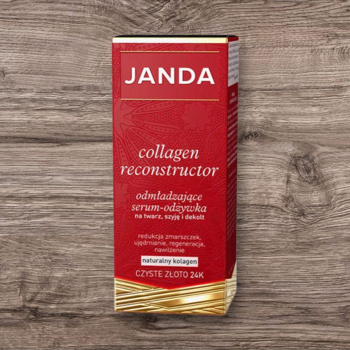 Janda odmładzające serum odżywka naturalny kolagen