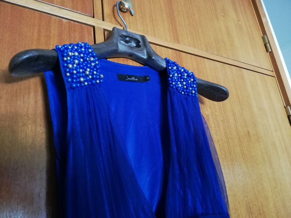 Vestido cerimónia Azul