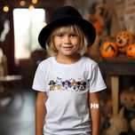 biała koszulka Halloween bajka miki kaczor donald rozmiar 98-164cm