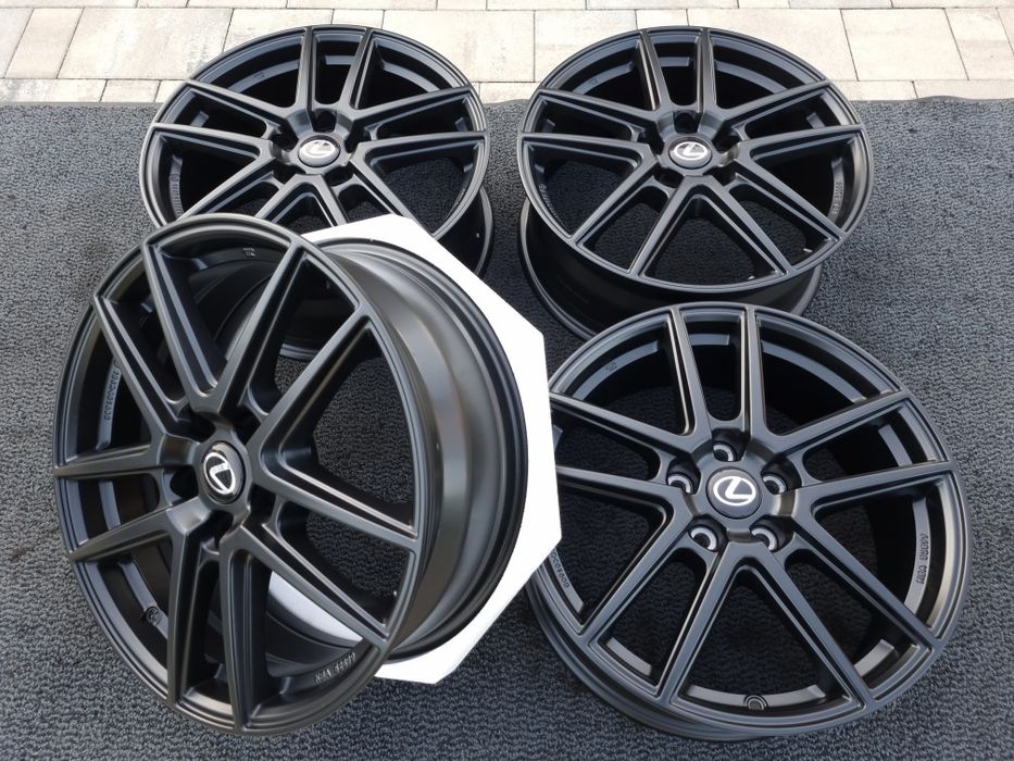Lexus 18 " Felgi nowe 5x114,3 RX LBX NX alufelgi czarne