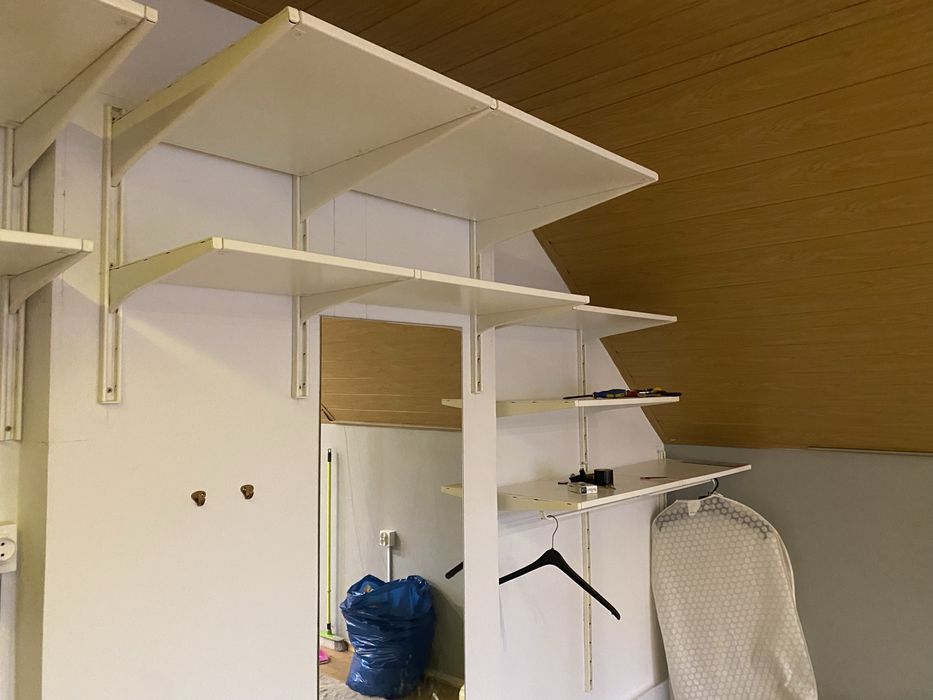 Regał IKEA ALGOT duży zestaw