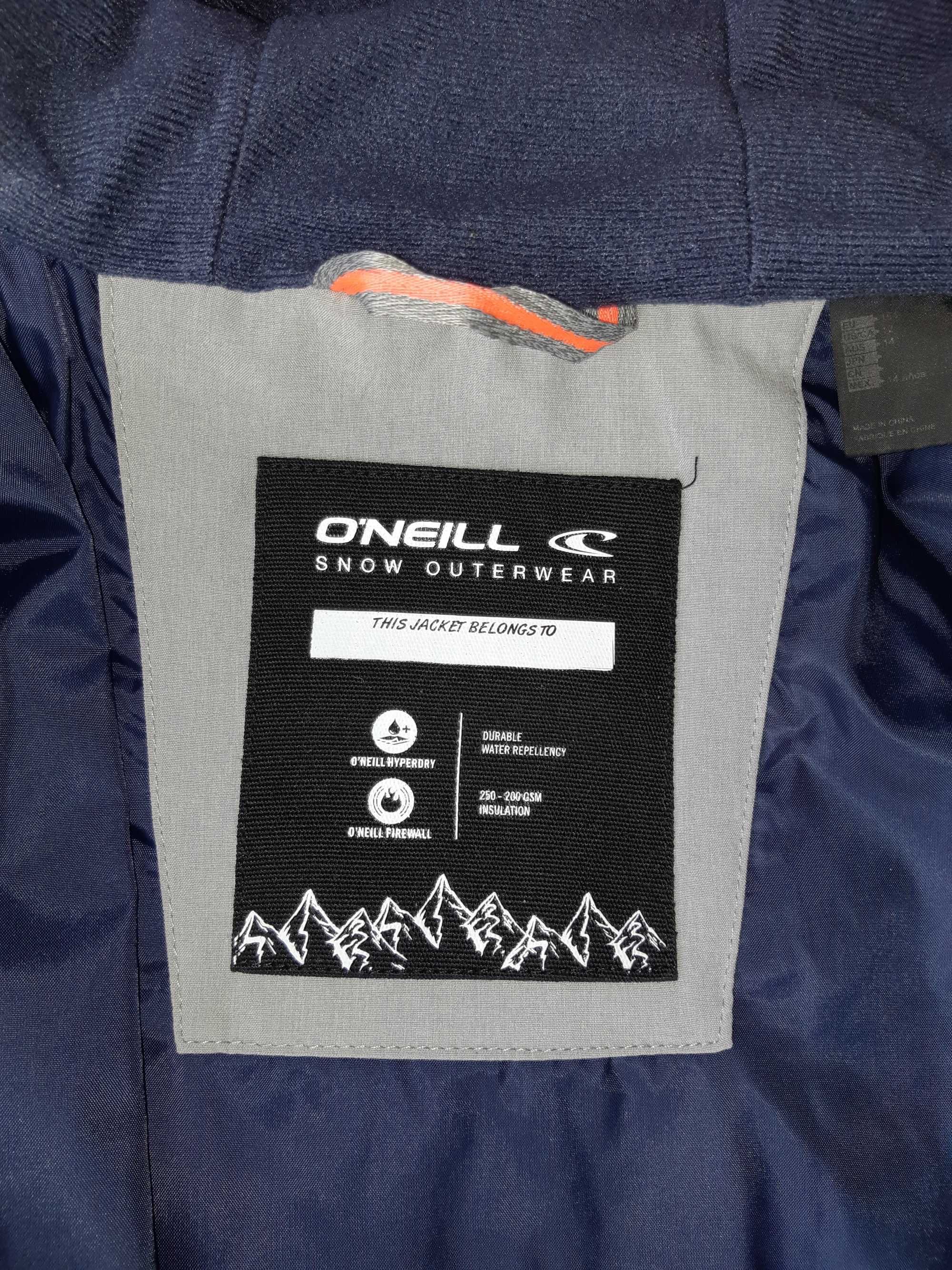 Kurtka narciarska zimowa o'neill 164 s