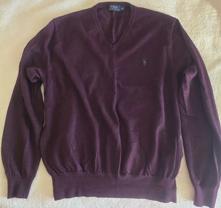 Sweter męski wełniany Ralph lauren XXL