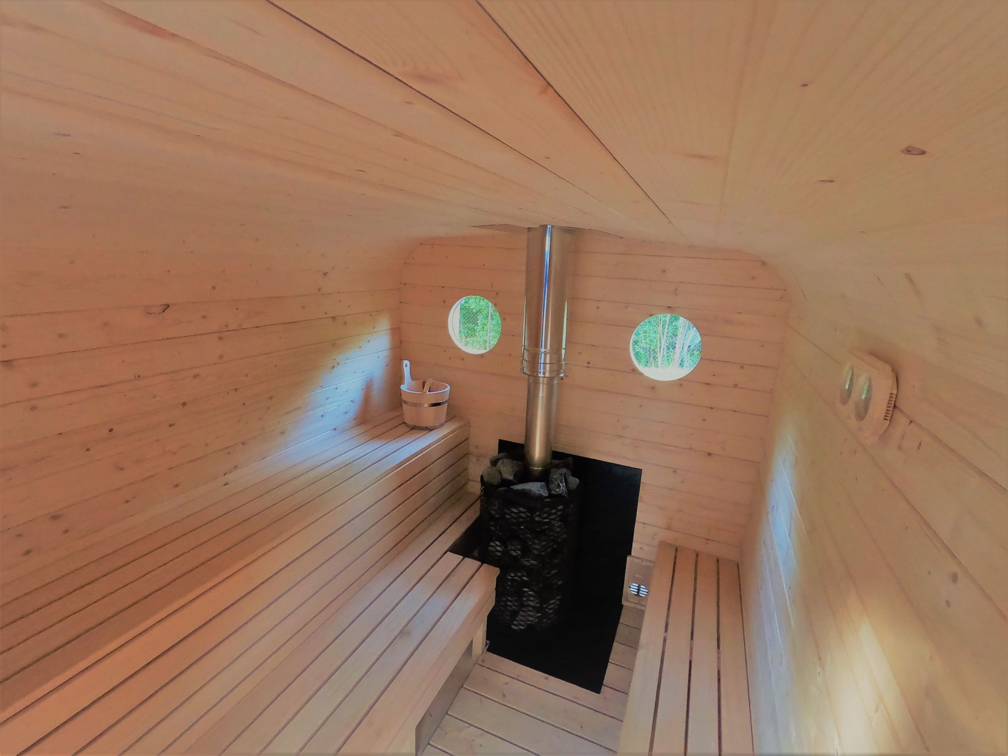 Sauna ogrodowa 3mx2m