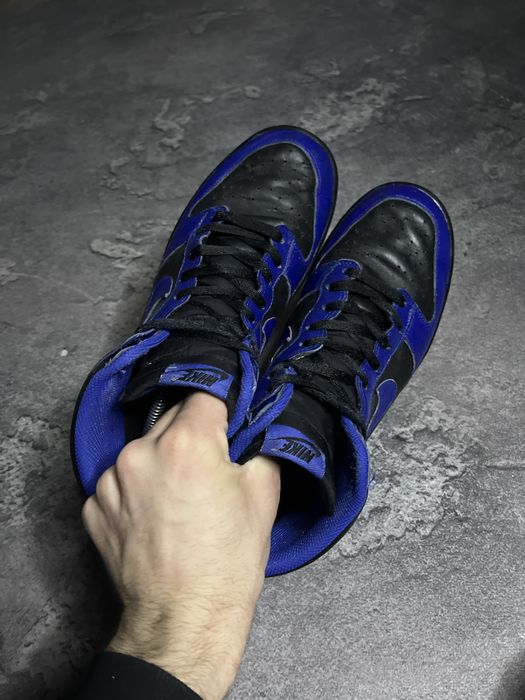 Кросівки NIKE DUNK HIGH “BLACK OLD ROYAL” 44 28 кроссовки найк данк