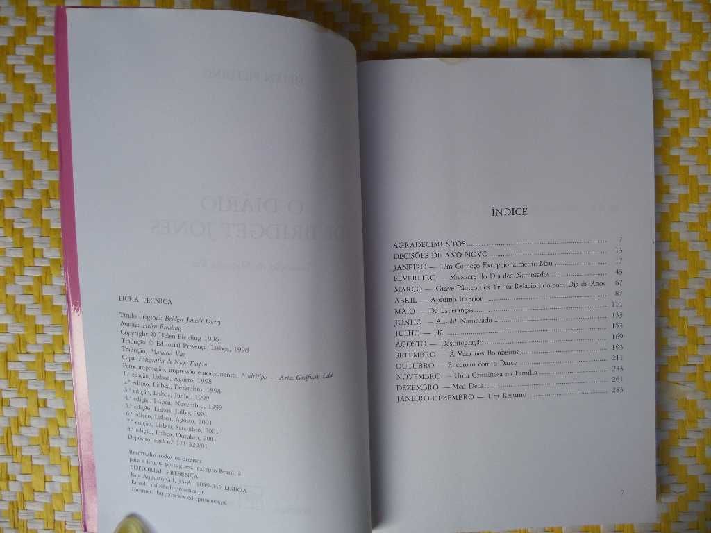 O Diário DE BRIDGET JONES
de Helen Fielding